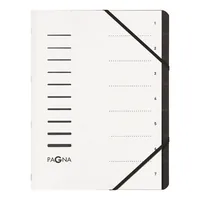 PAGNA Ordnungsmappe A4 40058-08 weiss 7-teilig