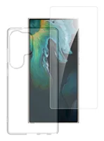 4smarts 360° Protection Set für Samsung Galaxy S25 Ultra - Grundfarbe: Transparent - Fallsicher: Nein - Kompatible Hersteller: Samsung - Detailfarbe: Transparent - Mobiltelefon Kompatibilität: Galaxy S25 Ultra - Material: Polycarbonat (PC)