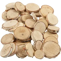 Creativ Company Holzscheiben MIx 2.5-4.5 cm - Produkttyp: Holzscheiben - Detailfarbe: Braun - Verpackungseinheit: 140 Stück