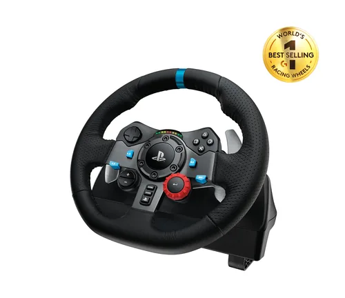 Logitech G G29 Driving Force Black USB Steering wheel + Pedals Analogue PC, PlayStation 4, PlayStation 5, Playstation 3