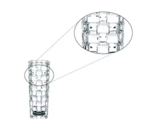 Nachtmann Vase Bossa Nova 16.4 cm, Transparent - Assortiert: Nein - Detailmaterial: Glas - Grundmaterial: Glas - Detailfarbe: Transparent - Höhe: 16.4 cm