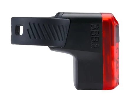 BBB Rücklicht Salute mit Akku / USB - Betriebsart: Akkubetrieb - Lichtfarbe: Rot - Montageart: Gummizug - Leuchten Kategorie: Rücklicht - Lichtstärke: 8 lm - Set: Nein