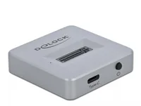 Delock M.2 Dockingstation für M.2 NVMe PCIe SSD mit USB Type-C Buchse