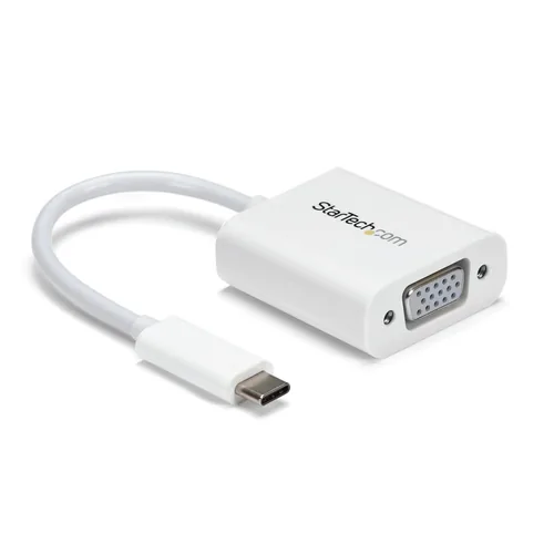 USB-C TO VGA ADAPTER - WHITE .