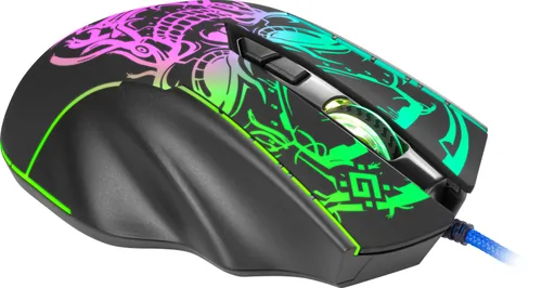 Gaming, optic, wired mouse  DEFENDER GM-928 BULLETSTORM 7200dpi 7P illuminate