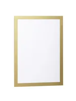 DURABLE Sichtfenster Duraframe 487230 gold, selbstklebend 2 Stück