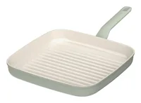 BergHOFF Grillpfanne Leo Balance Sage 24 cm - Material: Recycling Aluminium - Pfannentyp: Grillpfanne - Kompatible Kochfelder: Induktion - Elektro - Antihaftbeschichtung: Ja - Detailfarbe: Grün - Set: Nein
