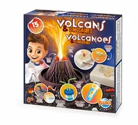 Buki Experimentierkasten Vulkane und Dinosaurier - Altersempfehlung ab: 8 Jahren - Fachbereich: Paläontologie - Sprache: Italienisch - Französisch - Holländisch - Englisch - Deutsch - Spanisch