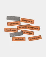 lalana Anhänger Label Handmade 4.3 x 1.3 cm, 10 Stück - Detailfarbe: Braun
