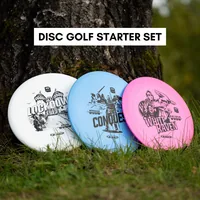 Schildkröt Funsports Guru Disc Golf Starter Set 3-teilig - Detailfarbe: Blau - Rosa - Weiss - Nachhaltigkeit: Nicht angegeben - Altersempfehlung ab: 6 Jahren
