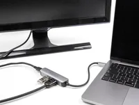 Delock Adapter USB Type-C - HDMI/USB 3.0/USB Type-C - Kabeltyp: Adapter - Videoanschluss Seite A: USB Type-C - Videoanschluss Seite B: HDMI - USB Type-C - USB 3.0