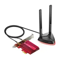 TP-Link WLAN-AX PCIe Adapter Archer TX3000E - Schnittstelle Hardware: PCI-Express x1 - WLAN Standard: IEEE 802.11n (Wi-Fi 4) - IEEE 802.11ax (Wi-Fi 6) - IEEE 802.11b (Wi-Fi 2) - IEEE 802.11a (Wi-Fi 1) - IEEE 802.11g (Wi-Fi 3) - IEEE 802.11ac (Wi-Fi 5) - F
