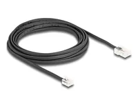 DELOCK Telefonkabel RJ45 Stecker zu RJ11 Stecker schw. 5m