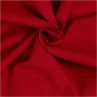 Creativ Company Stoff 145 cm x 200 cm, Rot - Breite: 145 cm - Länge: 200 cm - Material: Baumwolle - Detailfarbe: Rot