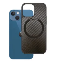 4smarts Back Cover Carbon mit UltiMag iPhone 14 Plus - Farbe: Schwarz - Fallsicher: Nein - Kompatible Hersteller: Apple - Detailfarbe: Carbon - Mobiltelefon Kompatibilität: iPhone 14 Plus - Material: Karbonfaser - Polycarbonat (PC) - Thermoplastisches Pol