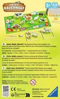 Ravensburger Kinderspiel Unser Bauernhof - Sprache: Italienisch - Französisch - Deutsch - Kategorie: Würfelspiel - Altersempfehlung ab: 3 Jahren - Spieldauer: 15 min - Min. Anzahl Spieler: 2 - Max. Anzahl Spieler: 4