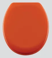 diaqua® Toilettensitz Barbana Absenkautomatik, Orange - Detailfarbe: Orange - Breite: 37.5 cm - Länge: 44 cm