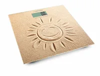 Esperanza EBS006 personal scale Square Beige Electronic personal scale