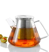 AdHoc Teekanne Orient 1.5 l, Transparent - Material: Borosilikatglas - Edelstahl - Detailfarbe: Transparent - Filtertyp: Edelstahlfilter - Fassungsvermögen: 1.5 l - Kompatible Kochfelder: Manuell - nicht für Kochfelder