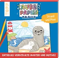 Frechverlag Malbuch Zauberpapier Strand und Meer 48 Seiten - Produkttyp: Malbuch - Anwender: Kinder - Papierformat: 21 x 21 cm