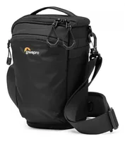 Lowepro Kamera-Tasche ProTactic TLZ 70 Slim AW III - Tragemöglichkeit: Handgriff - Schulterriemen - Detailfarbe: Schwarz - Zusatzfächer: Ja - Ausstattung: Handgriff - Zubehörfach - Anzahl Objektive: 1 - Bauform Kamera: Objektiv - Digitalkamera - Systemkam