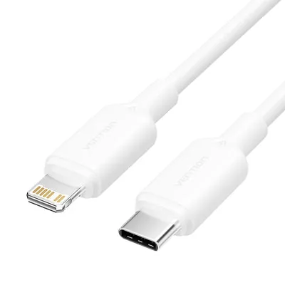 USB-C to Lightning Cable 3A 480Mbps 1m WHITE