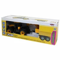Jamara JCB Fastrac Traktor mit Kippanhänger 1:24 2,4GHz