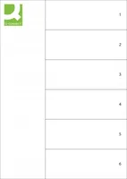 Connect KF01822 divider Polypropylene (PP) Grey 6 pc(s)