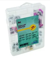 STEFFEN Steckklemme 9-teilig, 150 Stück - Verwendung Klemmen: Drähte - Schutzklasse: IP20 - Verpackungseinheit: 150 Stück - Detailfarbe: Transparent - Grau - Eigenschaften Hausinstallation: Flammwidrig - Selbstlöschend - E-Nr.: 7611007125646