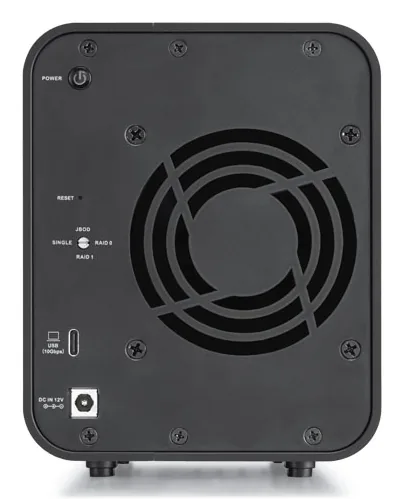 TERRAMASTER D2-320,2bay Gehäuse, USB3.2 10Gbps RAID,Diskless