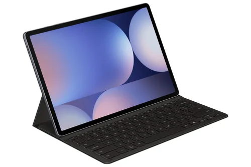 Samsung Tablet Tastatur Cover Slim Samsung Tab S10+ QWERTZ (CH) - Verbindungsmöglichkeiten: Wi-Fi Sharing - Bluetooth - Tastaturlayout: QWERTZ (CH) - Kompatible Hersteller: Samsung - Bildschirmdiagonale: 14.6  - Detailfarbe: Schwarz - Tablet Kompatibilitä