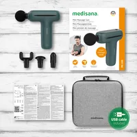 Medisana Massage Pistole MG200 - Körperbereich: Alle Körperbereiche - Massageart: Vibrationsmassage