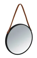 WENKO 24423100 wall mirror Round Black