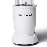 NUTRiBULLET Nährstoffextraktor Pro Matt White 900 W - Motorleistung: 900 W - Funktionen: Zerkleinern - Mixen - Smoothies - Detailfarbe: Weiss - Fassungsvermögen: 0.925 l