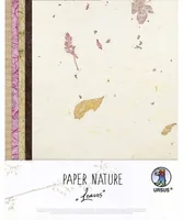 URSUS Bastelpapier Natur Leaves - Papierformat: 23 x 33 cm - Selbstklebend: Nein - Papierfarbe: Mehrfarbig - Papiertyp: Bastelpapier - Mediengewicht: 35 g/m² - Verpackungseinheit: 1 Stück
