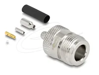 DELOCK N Bu. Crimpen RG-174RG-316 passend. schrumpfschlauch