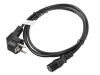 Lanberg CA-C13C-10CC-0018-BK power cable Black 1.8 m C13 coupler CEE7/7