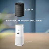 Philips NanoProtect Pro S3 Filter FY3437/00 1 Stück - Kompatibilität: Philips 2-in-1-Kombigerät für Luftreinigung und -befeuchtung AC3737 - Verpackungseinheit: 1 Stück
