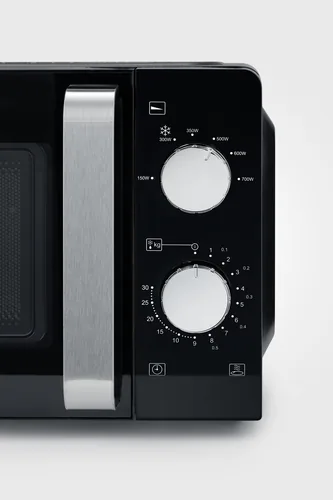 Severin Mikrowelle MW7886 Schwarz - Mikrowellenleistung: 700 W - Fassungsvermögen: 17 l - Grillfunktion: Nein - Backofenfunktion: Nein - Steamfunktion: Nein - Breite: 44 cm