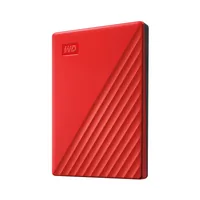 Western Digital Externe Festplatte My Passport 2 TB, Rot - Stromversorgung: Per Datenkabel - Speicherkapazität: 2 TB - Schnittstellen: USB 3.0