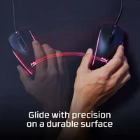 HyperX Pulsefire Mat Gaming Mousepad (L) (HMPM1-L) Gaming mouse pad Schwarz