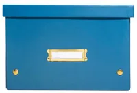 Exacompta 62352E file storage box Karton, Papier Blau