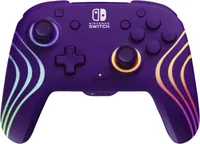 PDP Nintendo Switch Afterglow Wave Wireless Controller Purple