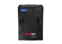 Sharp Akkupack und Ladegerät SumoBox Schwarz - Verbindungsmöglichkeiten: USB - Optisch Digital - Widerstandsfähigkeit: Spritzwassergeschützt - Stromversorgung: 18 V - Detailfarbe: Schwarz - Gewicht: 680 g - System-Kompatibilität: Keine
