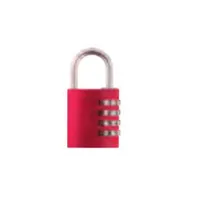 Abus Zahlenschloss 145/20 Lock-Tag Rot Aluminium - Schlossart: Zahlenschloss - Set: Nein - Aussenanwendung: Ja