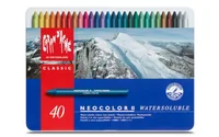CARAN D'ACHE Wachsmalkreide Neocolor II 7500.340 40 Farben ass. Metallbox