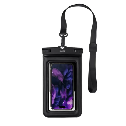 LAUT POP AQUA Black Water Protection Case for all iPhones