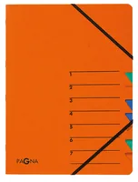 PAGNA Fächermappe EASY A4 24061-12 orange 7 Fächer