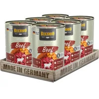Belcando Nassfutter Holistic Beef 400 g - Tierbedürfnis: Kein besonderes Bedürfnis - Nachhaltigkeit: Nicht angegeben - Lebensphase: Adult - Tierart: Hund - Fleischsorte: Rind - Futtereigenschaft: Getreidefrei - Ohne künstliche Zusätze - Ohne Zuckerzusatz