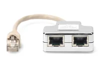 DIGITUS Patchkabel-Adapter, CAT 5e, geschirmt - 1:1